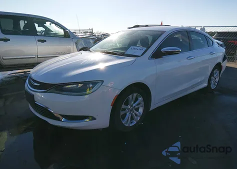 2015 Chrysler 200 Limited from USA, damaged, VIN 1C3CCCAB1FN684272